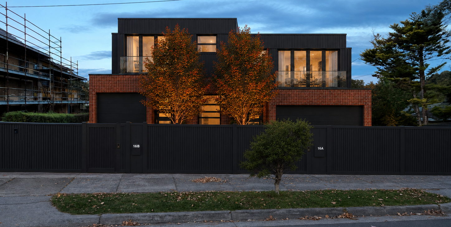Eight and Eight architectural facade render