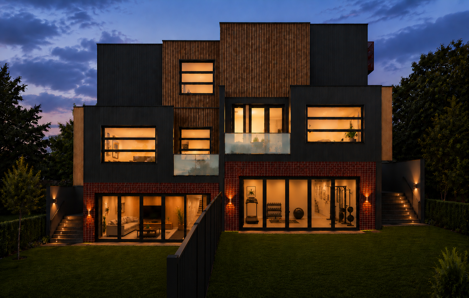 Eight and Eight alternate architectural perspective